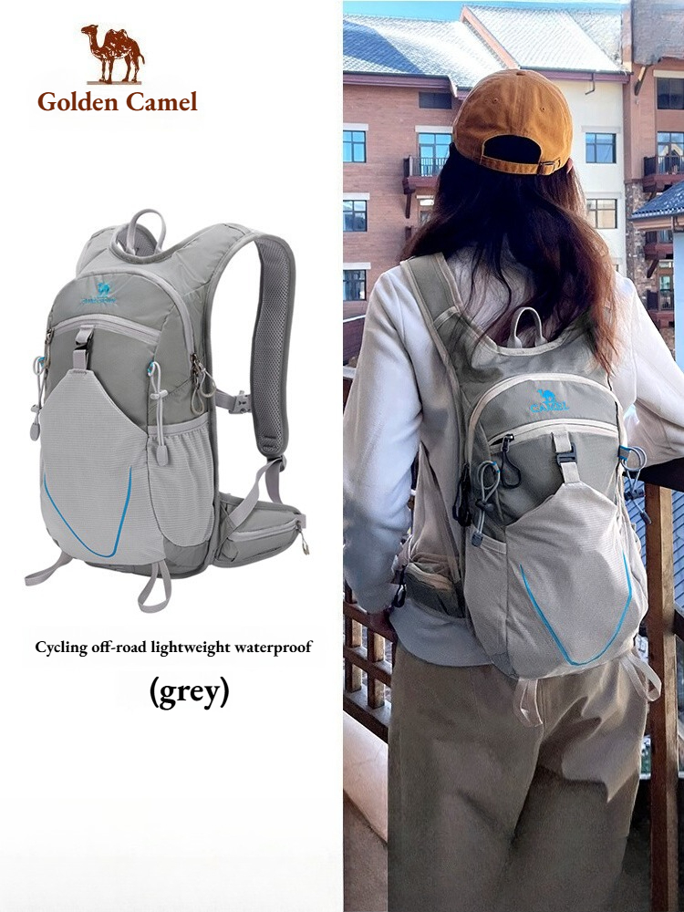 Foldable Backpack Small - 골든 카멜 초경량 야외 스포츠 가방