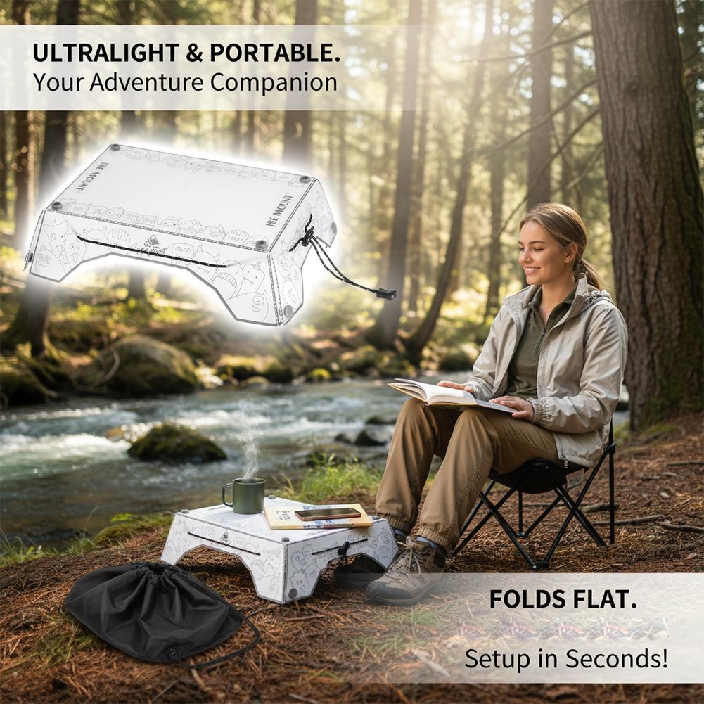접이식 캠핑 테이블 초경량 PP 미니 트레이 소형 배낭 - Foldable Backpack Small 리뷰 및 가격